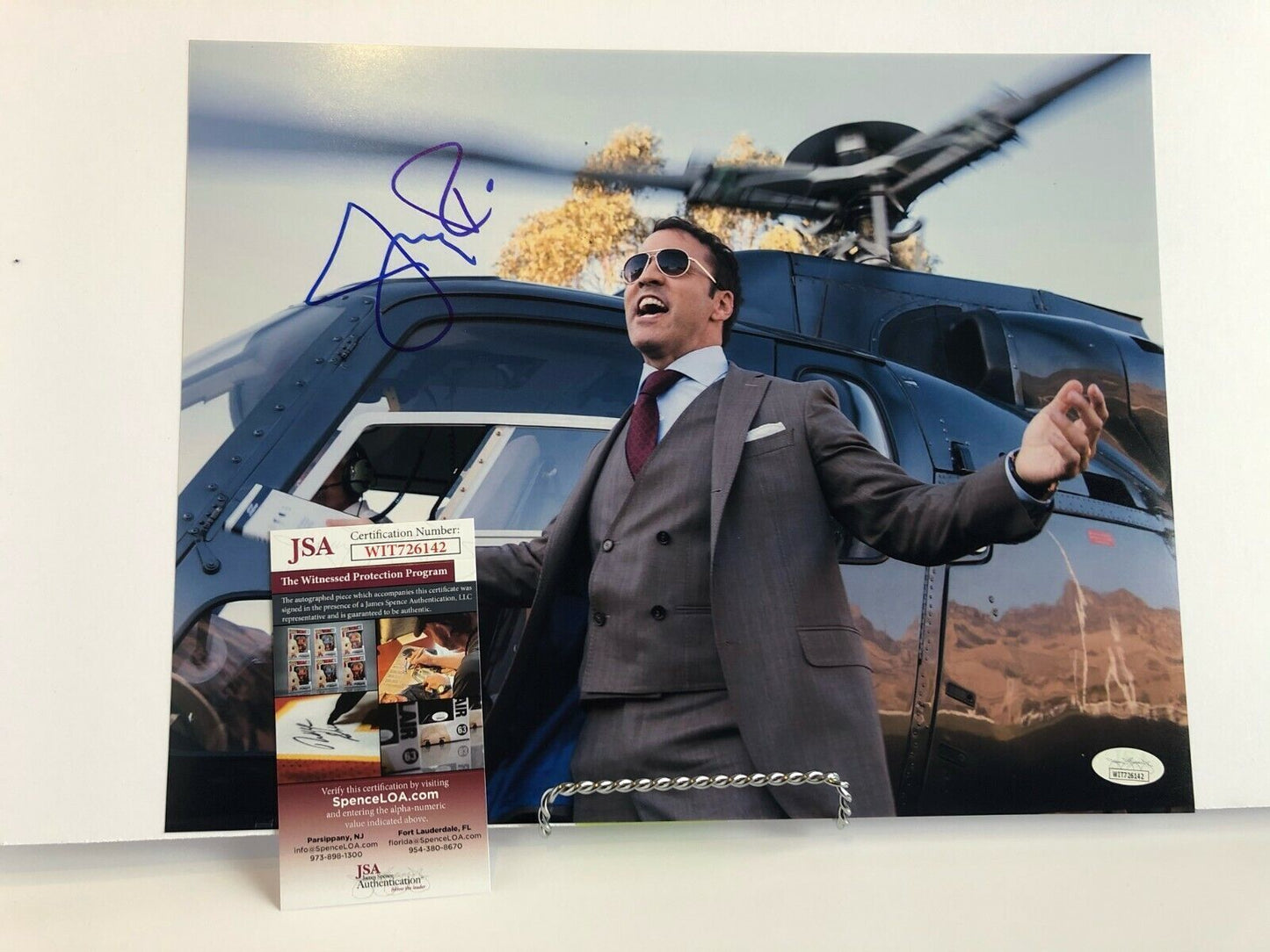 Autographed Jeremy Piven Entourage 11x14 Photo signed Ari Gold JSA witnessed 4