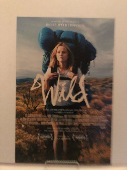 Affiche photo Wild autographiée par Jean-Marc Vallée au format 12x18