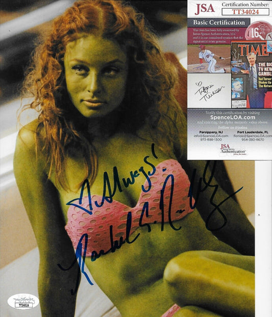 Signed Rachel Nichols Star Trek Autographed Actress 8x10 Photo #1 Original