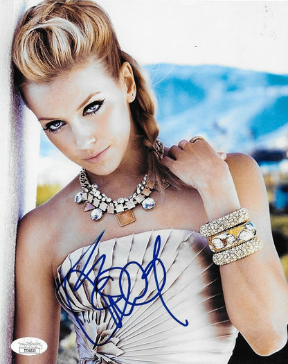 Photo autographiée de Katie Cassidy au format 8x10, certifiée JSA
