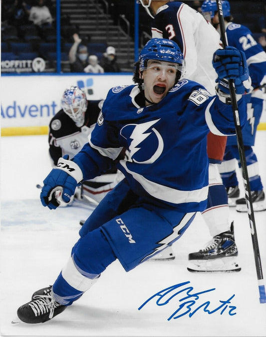 Autographed Tampa Bay Lightning Alex Barre-Boulet  8x10 Photo #4 Original
