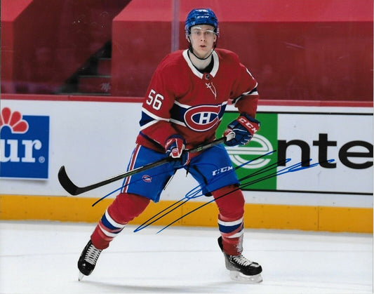 Autographed Montreal Canadiens Jesse Ylonen 8x10 Photo Original