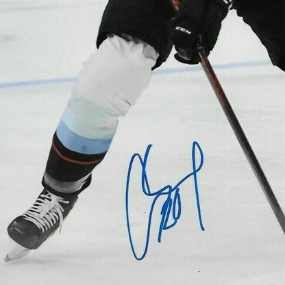 Autographed Seattle Kraken Carson Soucy 8x10 Photo #2 Original