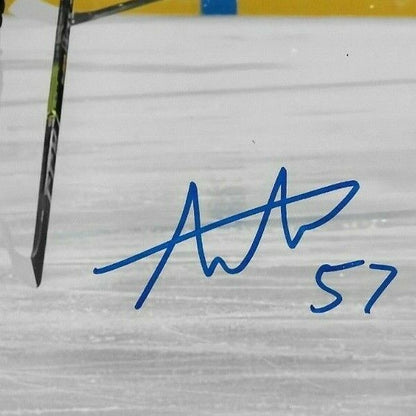 Autographed Pittsburgh Penguins Anthony Angello 8x10 Photo Original