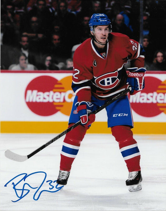 Autographed Montreal Canadiens Brian Flynn 8x10 Photo Original