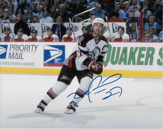 Autographed Buffalo Sabres Michael Peca 8x10 Photo #2 Original