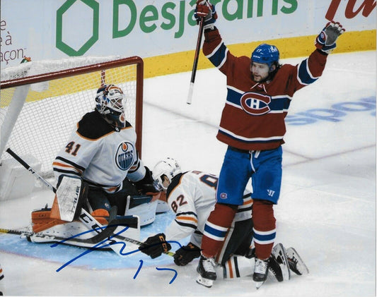 Autographed Montreal Canadiens Josh Anderson 8x10 Photo #2 Original