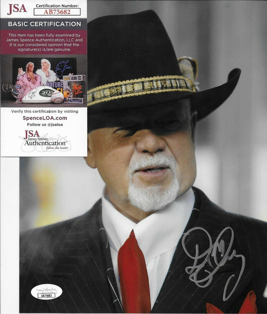 Autographed NHL Hockey Announcer Don Cherry 8x10 Photo with JSA Authentication