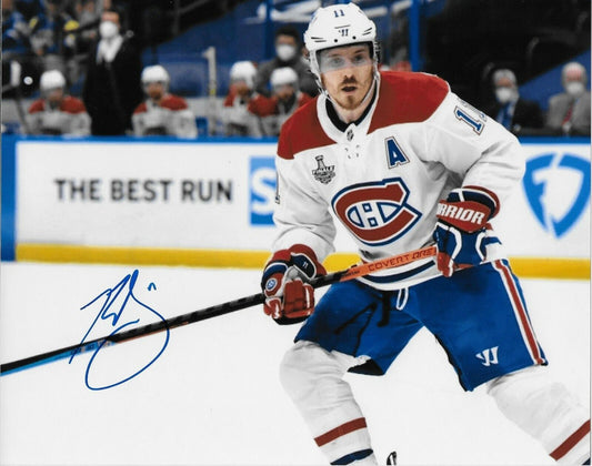 Autographed Montreal Canadiens Brendan Gallagher 8x10 Photo #6 Original