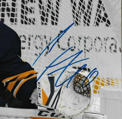 Autographed Buffalo Sabres Carter Hutton 8x10 Photo #3 Original