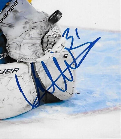 Autographed St. Louis Blues Colten Ellis Springfield 8x10 Photo Original