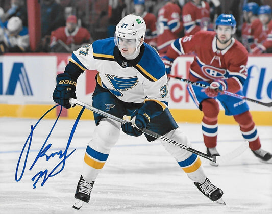 Autographed St. Louis Blues Klim Kostin Springfield 8x10 Photo #3 Original