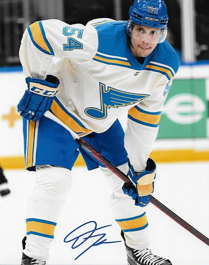 Autographed St. Louis Blues Dakota Joshua  Springfield 8x10 Photo Original