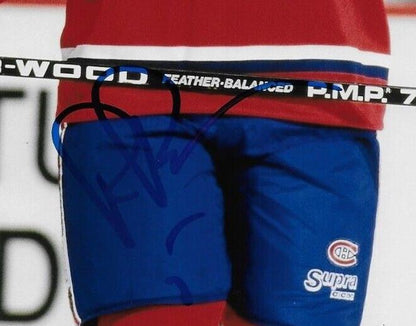 Autographed Montreal Canadiens Rob Ramage 8x10 Photo Original