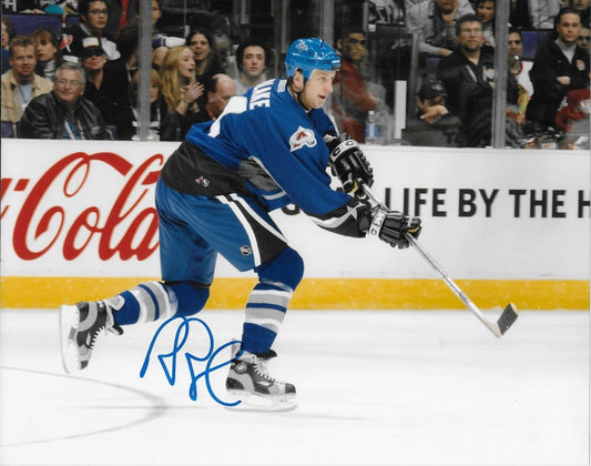 Autographed Colorado Avalanche Hall of Famer Rob Blake 8x10 Photo #3 Original