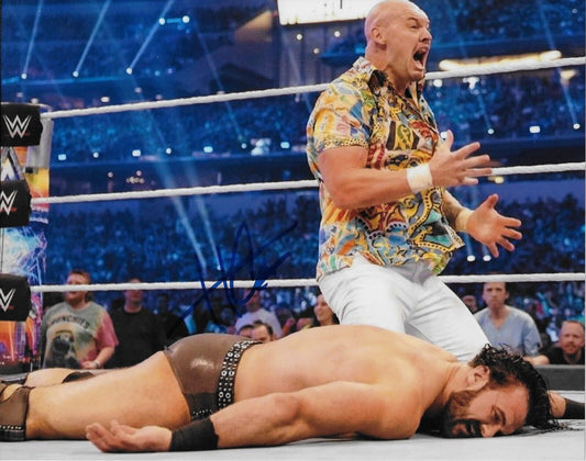 Photo autographiée de catcheur Happy Corbin signée WWE NXT 8x10 #9 Original
