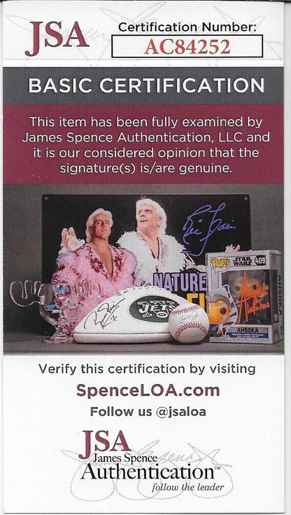 Photo autographiée de catch Pete Dunn Butch WWE NXT 8x10 #2 avec authentification JSA