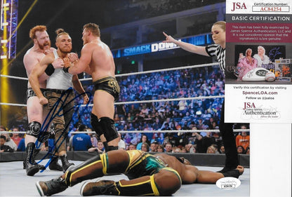 Autographed Wrestling Pete Dunn Butch WWE NXT 8x10 Photo #4 w JSA Authentication