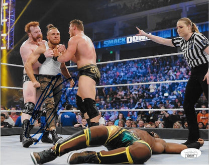 Autographed Wrestling Pete Dunn Butch WWE NXT 8x10 Photo #4 w JSA Authentication