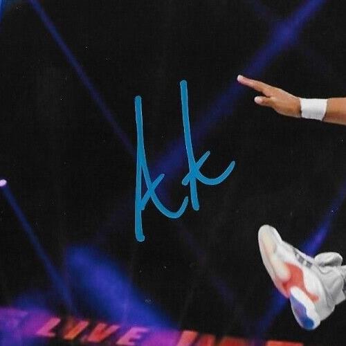 Photo autographiée de catch Ashante Thee Adonis signée WWE NXT 8x10 originale