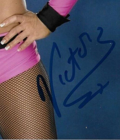Photo autographiée de la catcheuse Lisa Marie Varon signée WWE NXT 8x10