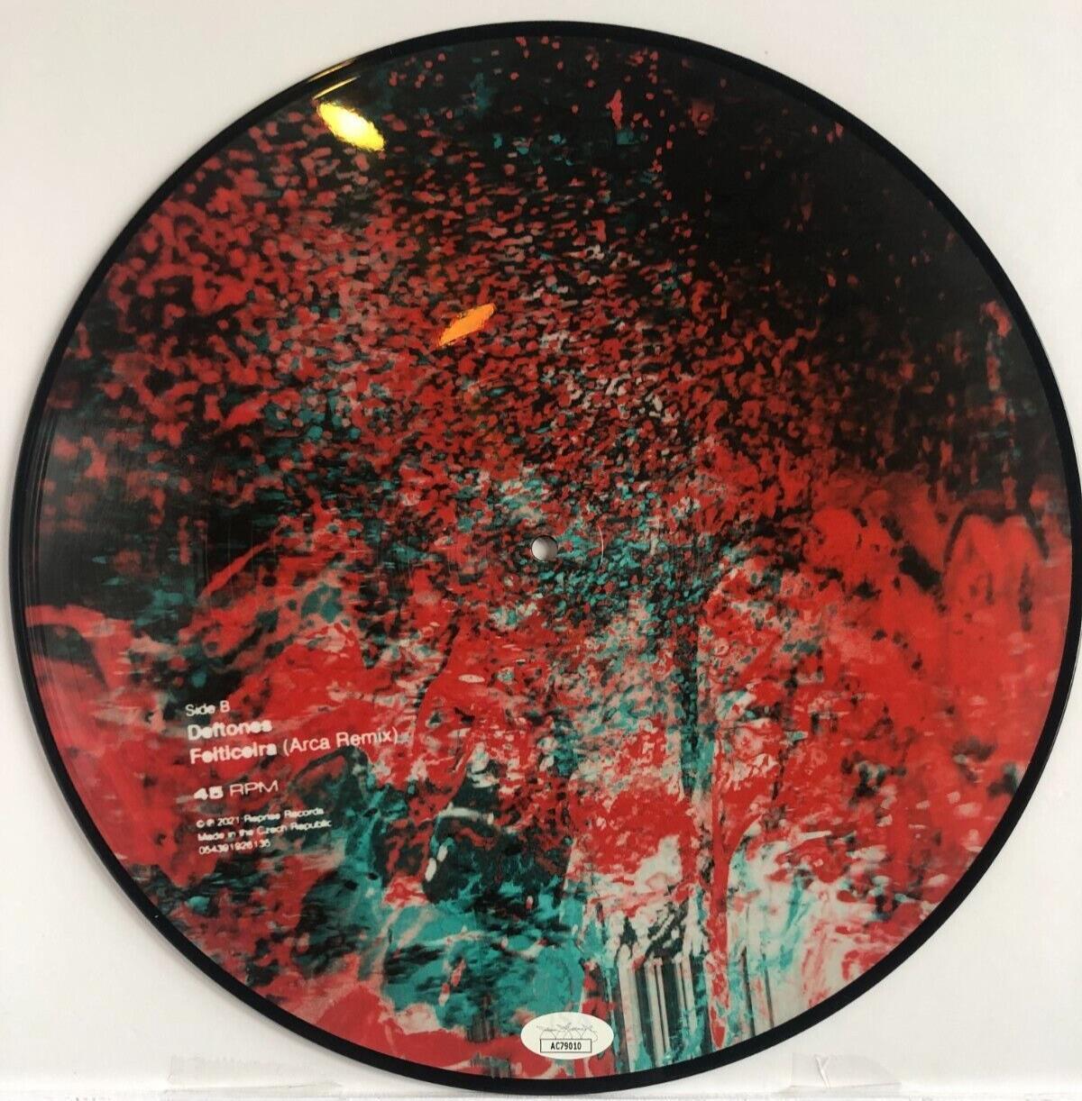 Autographed Chino Moreno signed Deftones Ohms Vinyl LP JSA