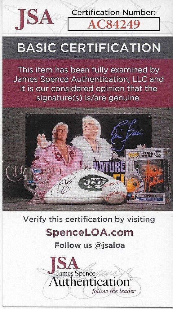 Photo autographiée de catch Big E WWE 8x10 #3 Original avec authentification JSA