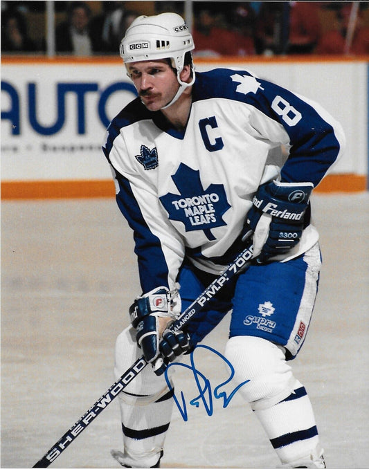 Autographed Toronto Maple Leafs Rob Ramage 8x10 Photo Original