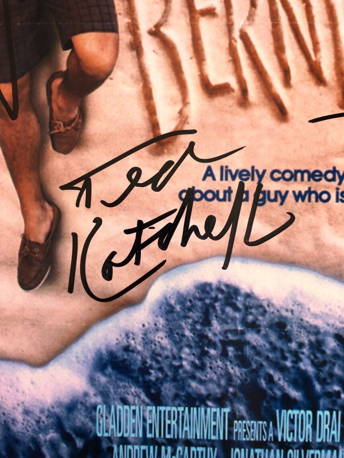 Autographed Weekend at Bernie's 12x18 photo signed Ted Kotcheff Jonathan by JSA