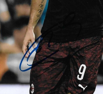 Photo autographiée de Gonzalo Higuain, joueur de football de l'AC Milan, format 8x10, n°4, avec authentification JSA