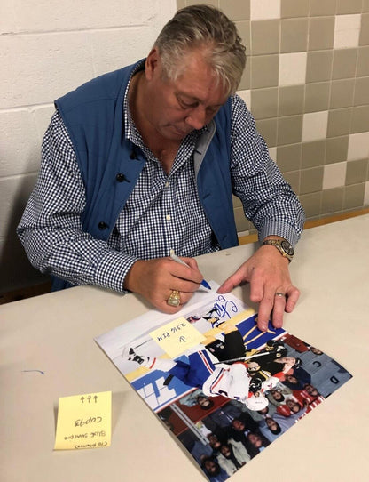 Autographed Montreal Canadiens Lyle Odelein 8x10 Photo with Inscription 2316 PIM