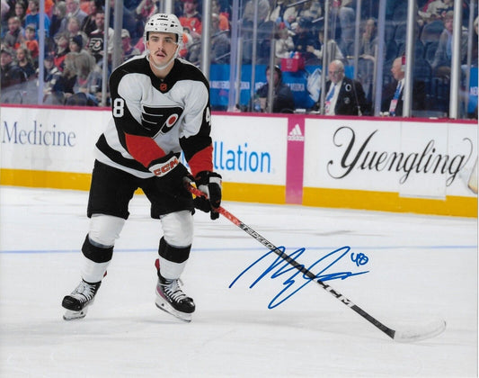 Autographed Philadelphia Flyers Morgan Frost 8x10 Photo #3 Original