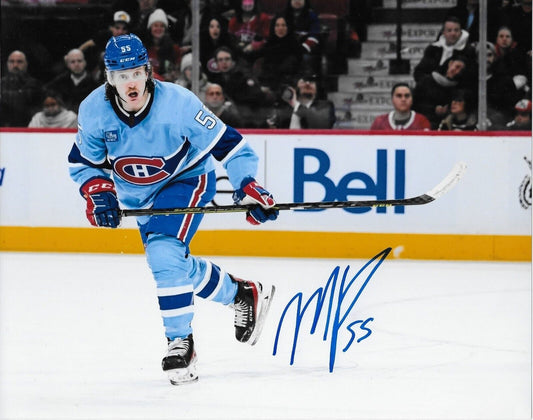 Autographed Montreal Canadiens Michael Pezzetta 8x10 Photo #7 Original