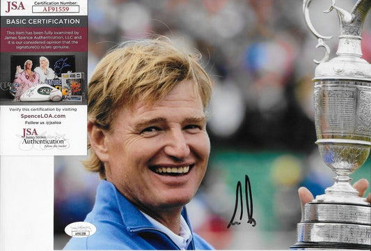 Autographed Ernie Els PGA Golf 8x10 Photo #4 Original with JSA Authentication