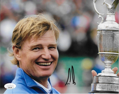 Photo 8x10 autographiée par Ernie Els PGA Golf #4 originale avec authentification JSA