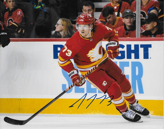 Autographed Calgary Flames Tyler Toffoli 8x10 Photo Original
