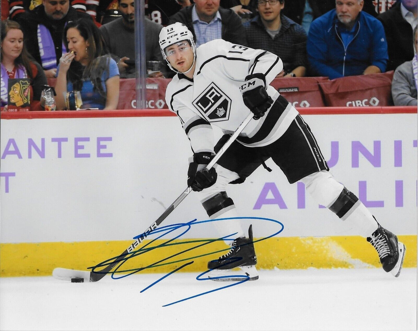 Photo 8x10 autographiée par Gabriel Vilardi des Kings de Los Angeles #2