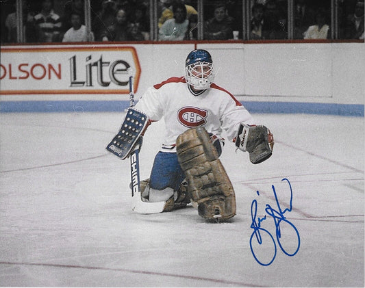 Autographed Montreal Canadiens Brian Hayward 8x10 Photo #4 Original