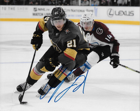 Autographed Vegas Golden Knights Cody Eakin 8x10 Photo Original