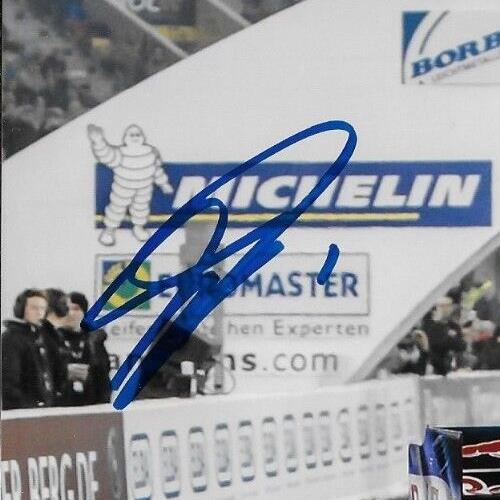 Photo 8x10 autographiée du pilote de Formule 1 Red Bull David Coulthard #3 Original