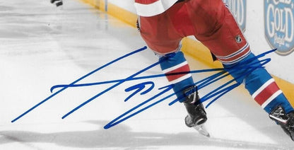 Autographed New York Rangers Libor Hajek 8x10 Photo #2 Original