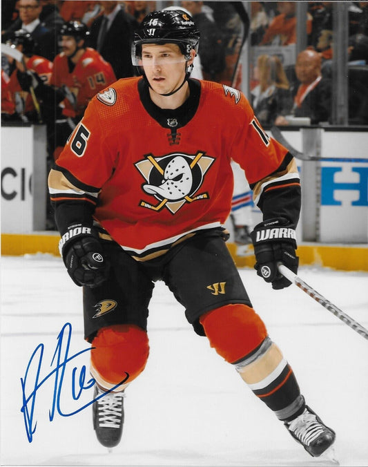 Autographed Anaheim Ducks Ryan Strome 8x10 Photo Original
