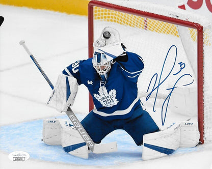 Photo 8x10 signée par Matt Murray des Maple Leafs de Toronto #2, authentification originale JSA