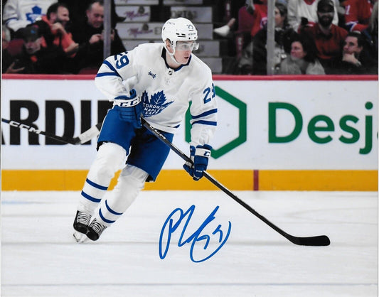 Signed Pontus Holmberg Toronto Maple Leafs 8x10 Photo #2 AHL Marlies Original