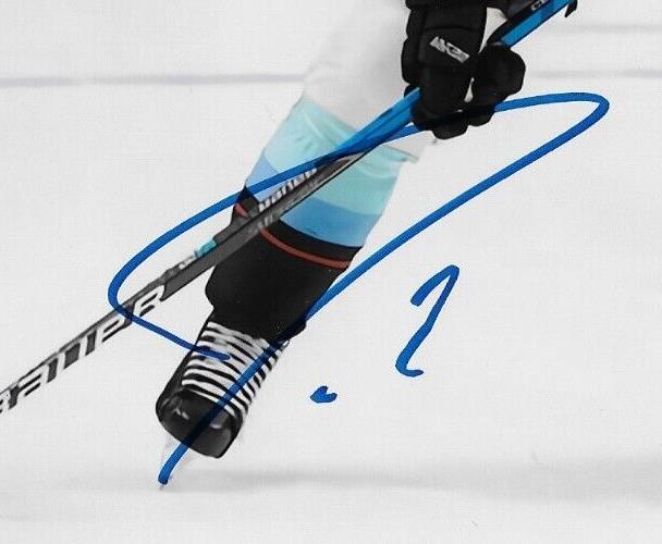 Autographed Seattle Kraken Jordan Eberle 8x10 Photo #2 Original