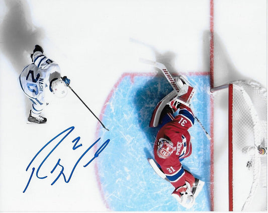 Photo autographiée de Riley Nash des Maple Leafs de Toronto 8x10 #2