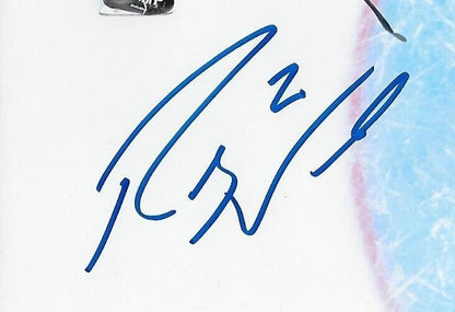 Photo autographiée de Riley Nash des Maple Leafs de Toronto 8x10 #2