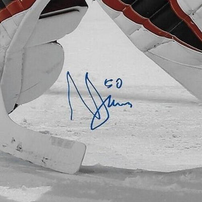 Autographed New Jersey Devils Nico Daws 8x10 Photo Original