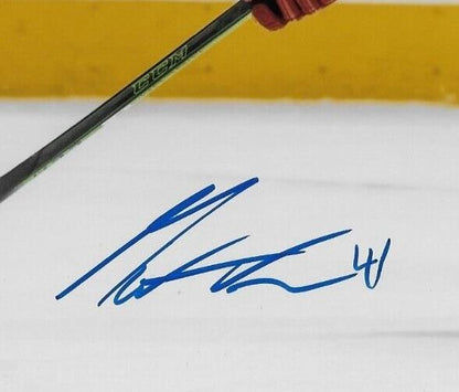 Autographed Calgary Flames Matthew Phillips 8x10 Photo #2 Original
