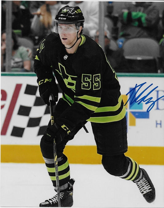 Autographed Dallas Stars Thomas Harley  8x10 Photo Original